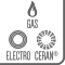 for gas, electro and ceramic
