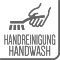 to be washed by hand