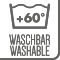 washable at 60°C